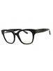 001 - shiny black/clear demo lens