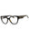 052 - dark havana/clear demo lens