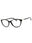 001 - shiny black/clear demo lens