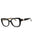 001 - shiny black/clear demo lens