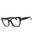 001 - shiny black/clear demo lens