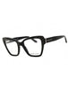 001 - shiny black/clear demo lens