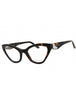 052 - dark havana/clear demo lens
