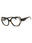 052 - dark havana/clear demo lens