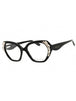 001 - shiny black/clear demo lens