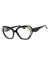 001 - shiny black/clear demo lens