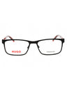 0BLX 00 - Black Red / Clear demo lens