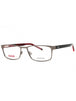 0R80 00 - Semi Matte Dark Ruthenium /Clear demo lens