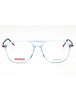 0PJP 00 - Transparent Stone Blue/Clear demo lens