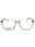01ED 00 - GREEN/clear demo lens