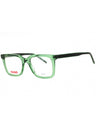 07ZJ 00 - Transparent Green/Clear demo lens