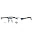 091 - matte blue/clear demo lens