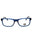 090 - shiny blue/clear demo lens