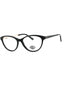 001 - Shiny Black / Clear demo lens
