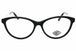 001 - Shiny Black / Clear demo lens