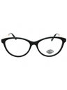 001 - Shiny Black / Clear demo lens