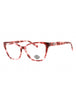 071 - Bordeaux/other / Clear Lens