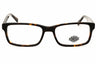 052 - dark havana/clear demo lens