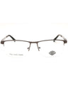 008 - shiny gunmetal/Clear demo lens