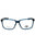 091 - matte blue/clear demo lens