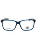 091 - matte blue/clear demo lens