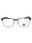 002 - matte black/clear demo lens