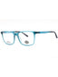 091 - matte blue/clear demo lens