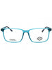 091 - Matte Blue/Clear demo lens