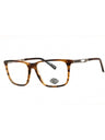 046 - matte dark brown/clear demo lens