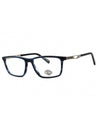 091 - matte blue/clear demo lens