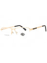 032 - pale gold/clear demo lens