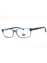 084 - shiny light blue/clear demo lens