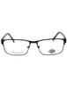 091 - matte blue/clear demo lens