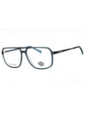 085 - matte light blue/clear demo lens