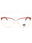 073 - matte pink/clear demo lens