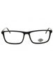 001 - shiny black/clear demo lens