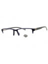 091 - matte blue/clear demo lens