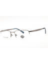 011 - matte light nickeltin/clear demo lens
