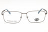 011 - matte light nickeltin/clear demo lens