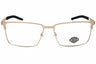 011 - matte light nickeltin/clear demo lens