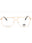 032 - pale gold/clear demo lens