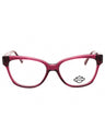 069 - shiny bordeaux/clear demo lens