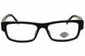 001 - shiny black/clear demo lens