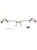 011 - matte light nickeltin/clear demo lens