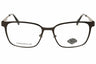 007 - matte dark nickeltin/clear demo lens