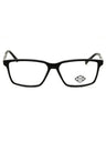 001 - shiny black/clear demo lens