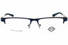 091 - matte blue/clear demo lens