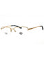 032 - pale gold/Clear demo lens