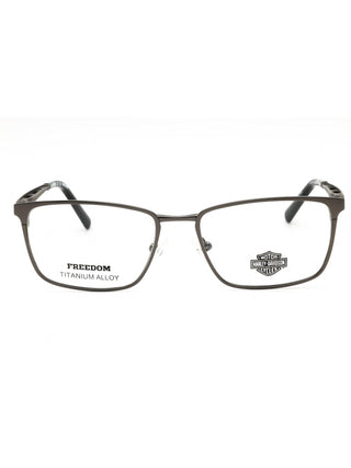 Harley Davidson HD9028 titanium Rectangular Men's Eyeglasses