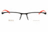 0BLX 00 - Bkrt Crystal Red / Clear demo lens